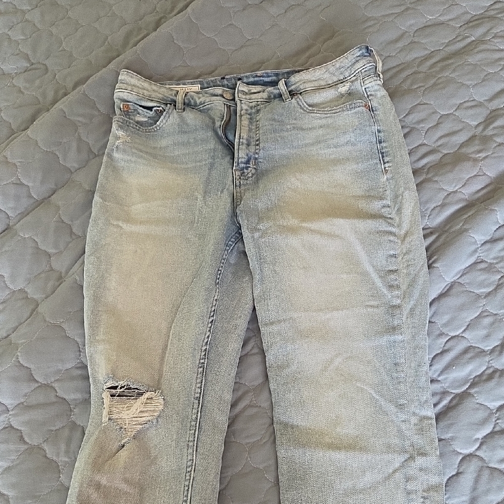 GAP Vintage Slim Sky High Jeans Distressed